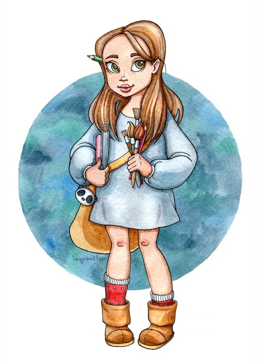 Листівка Inga Paltser / Видавничий дім "ЗОЛОТА ПТАХА"