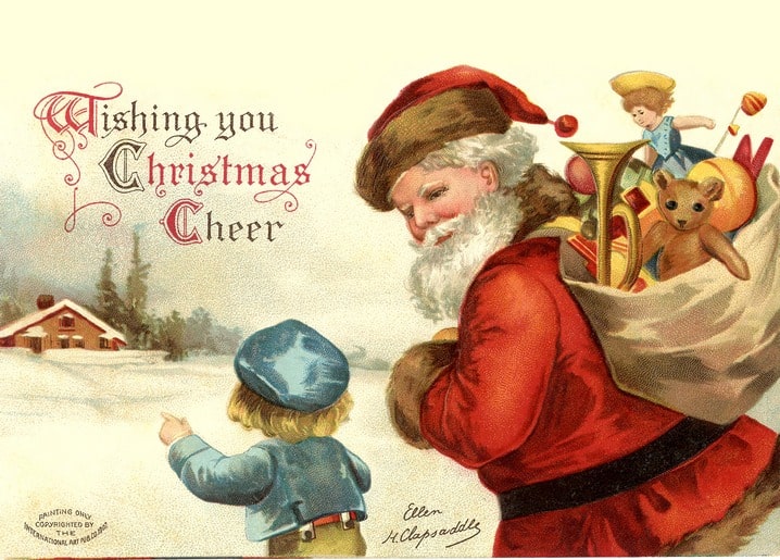 Листівка Різдвяні вінтаж / Видавничий дім "Золота Птаха"