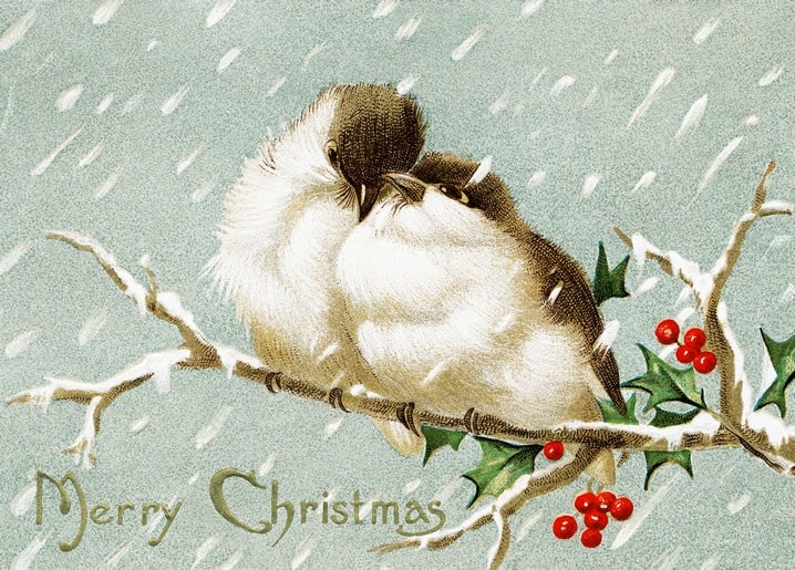 Листівка Різдвяні вінтаж / Видавничий дім "Золота Птаха"