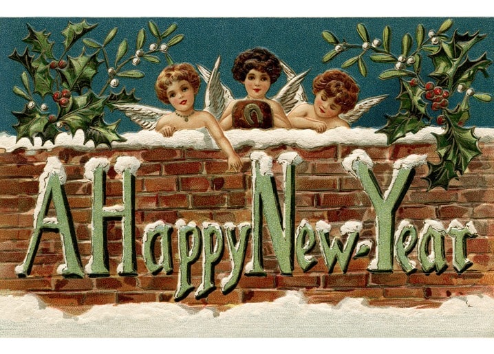 Листівка Різдвяні вінтаж / Видавничий дім "Золота Птаха"