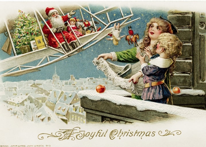 Листівка Різдвяні вінтаж / Видавничий дім "Золота Птаха"