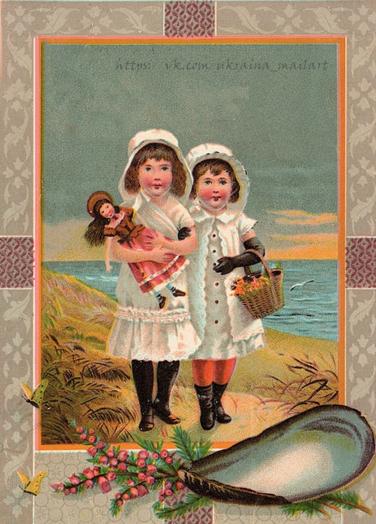 Листівка Вінтаж - Vintage postcard / Видавничий дім "Золота Птаха"