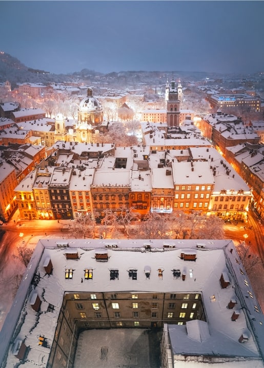 Листівка Львів - УКРАЇНА / Видавничий дім "Золота Птаха"