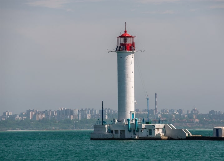 Листівка Воронцовський маяк Одеса - Україна / Видавничий дім "Золота Птаха"