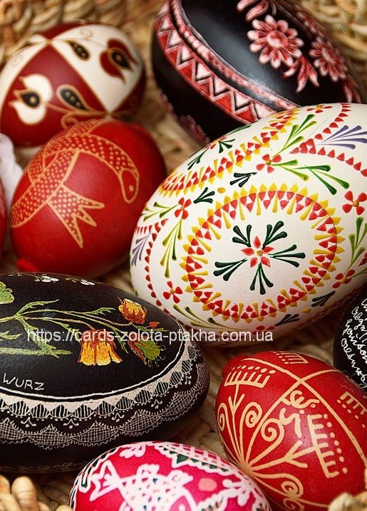Easter postcards - Zolota Ptakha