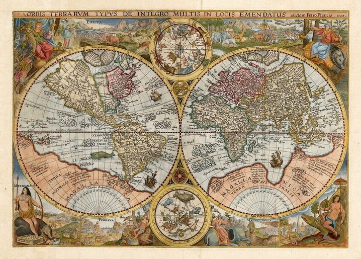 Old Maps - Zolota Ptakha