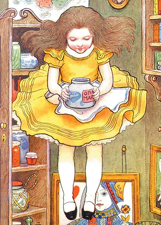 vintage illustrations of Alice in Wonderland