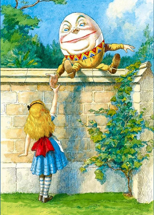 vintage illustrations of Alice in Wonderland