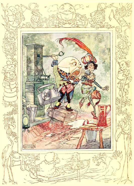 vintage illustrations of Alice in Wonderland