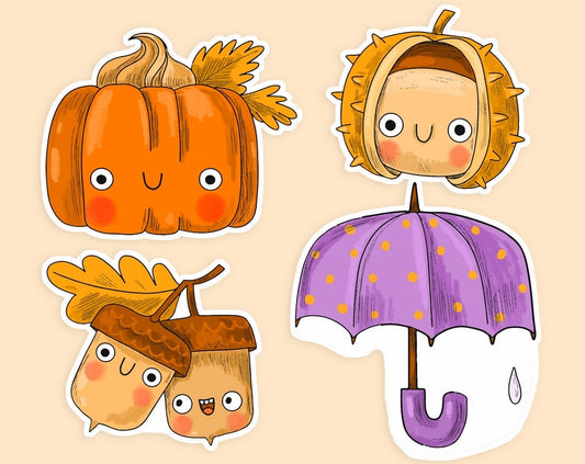 Фігурні листівки "Веселі друзі"