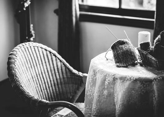 Black and white card