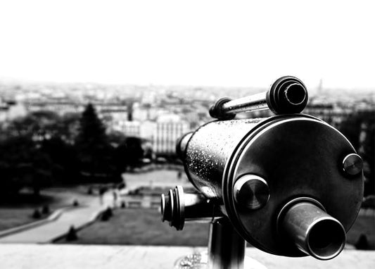 Black and white card