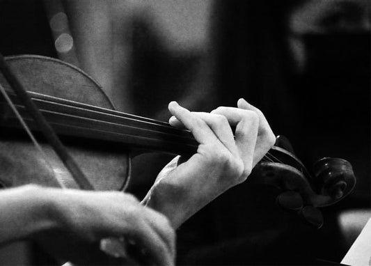 Black and white card