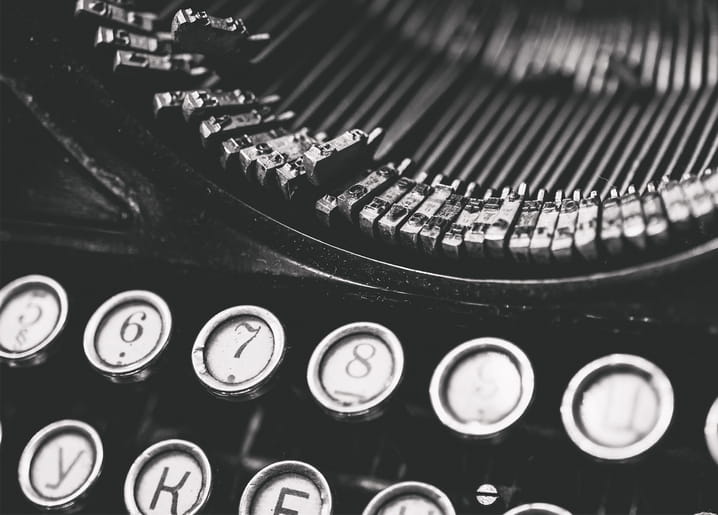 Black and white card