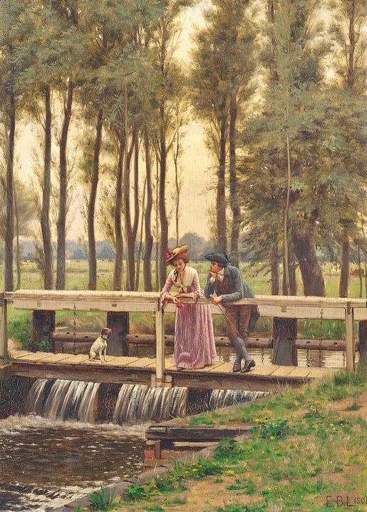 art Edmund Blair Leighton