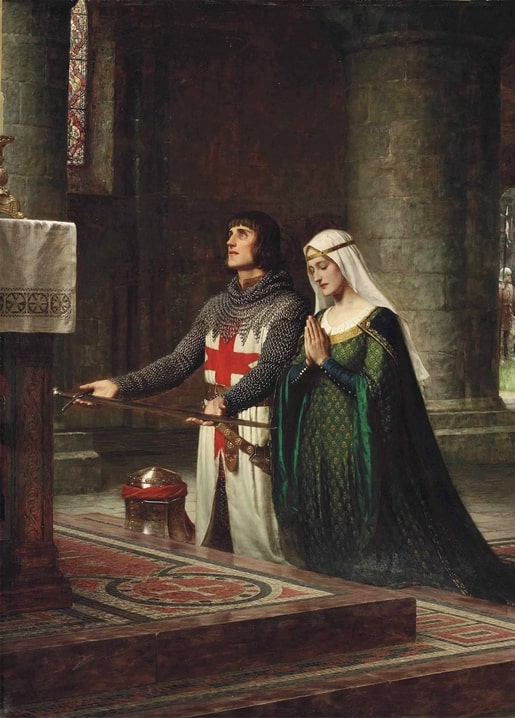 art Edmund Blair Leighton