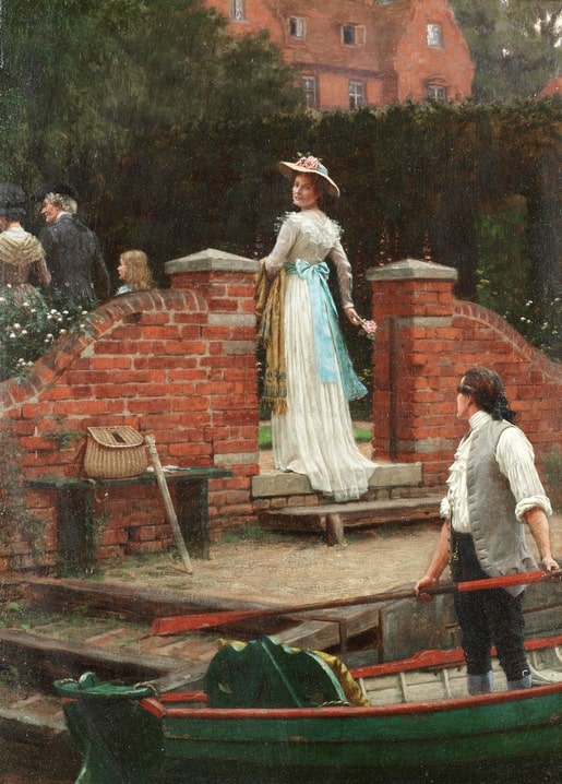art Edmund Blair Leighton