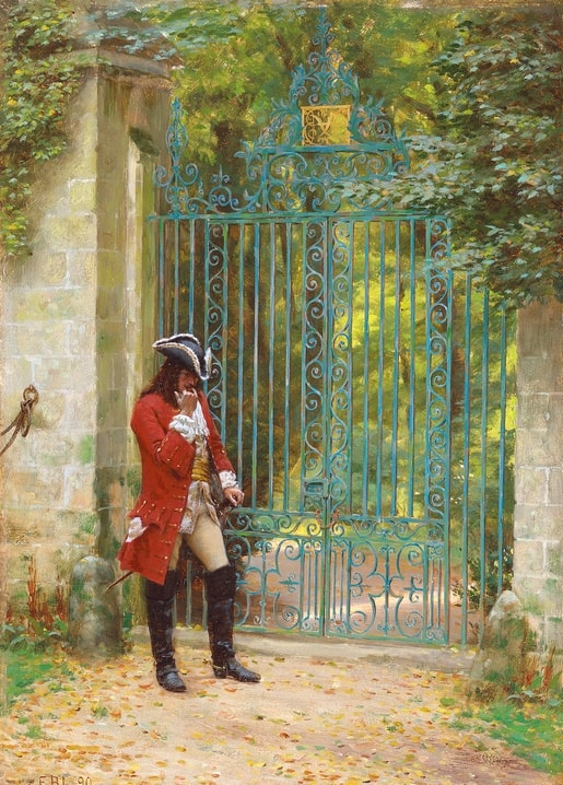 art Edmund Blair Leighton