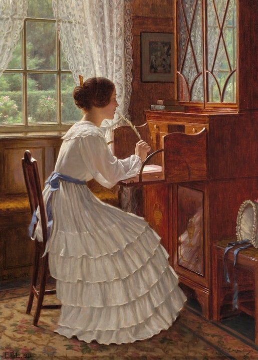 art Edmund Blair Leighton