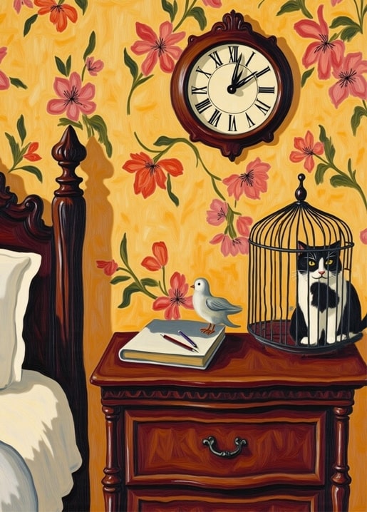 cat art illustration