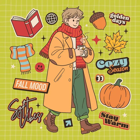 "Autumn Mood" Postcard