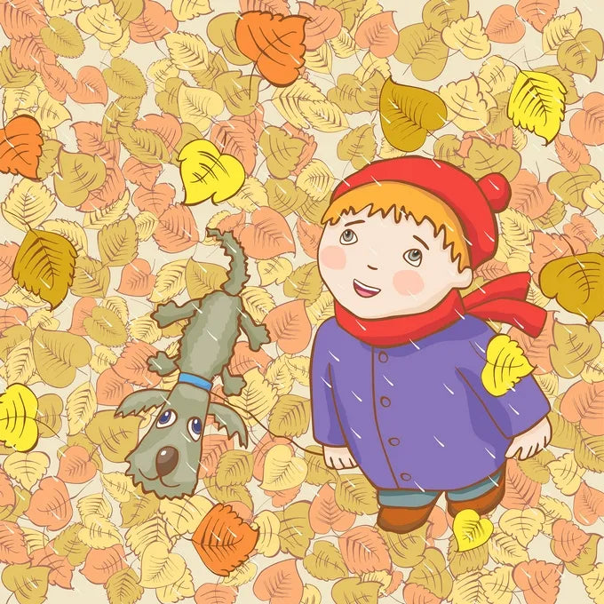"Autumn Mood" Postcard