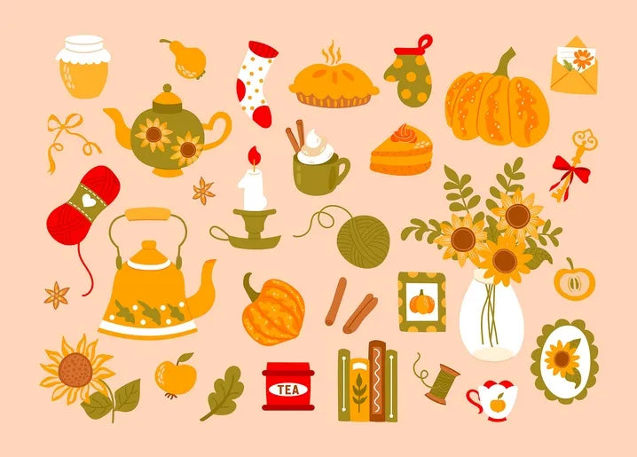 "Autumn Mood" Postcard
