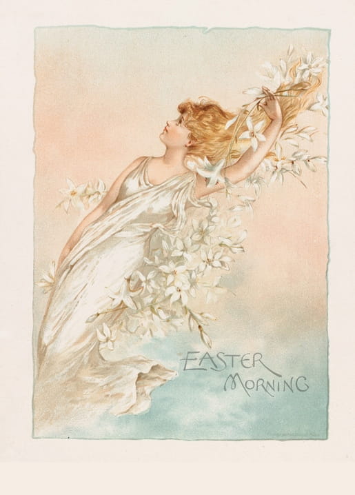 easter vintage postcards