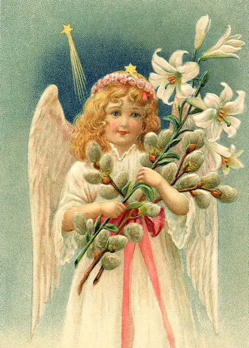easter vintage postcards