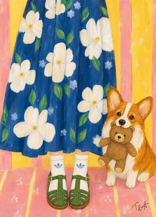Art Postcard by T&A