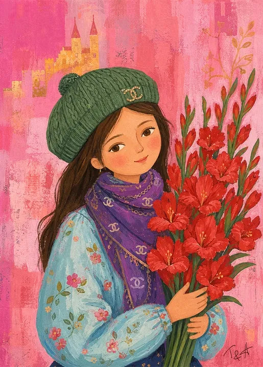 Art Postcard by T&A