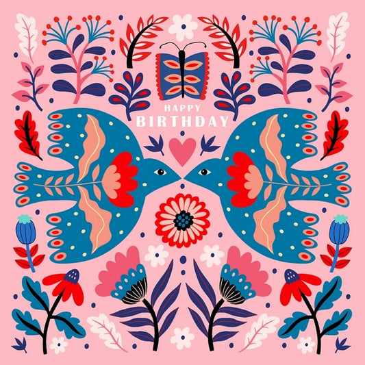 happy birthday postcard