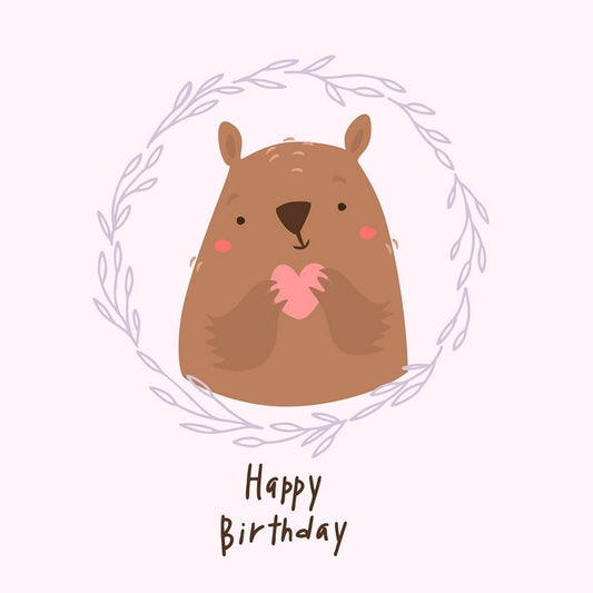 happy birthday postcard