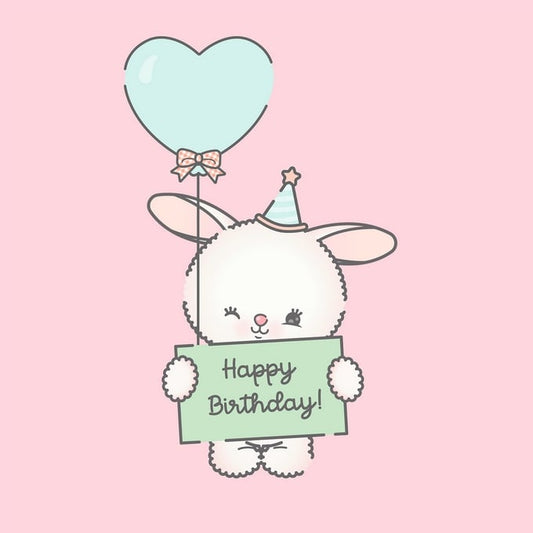 happy birthday postcard