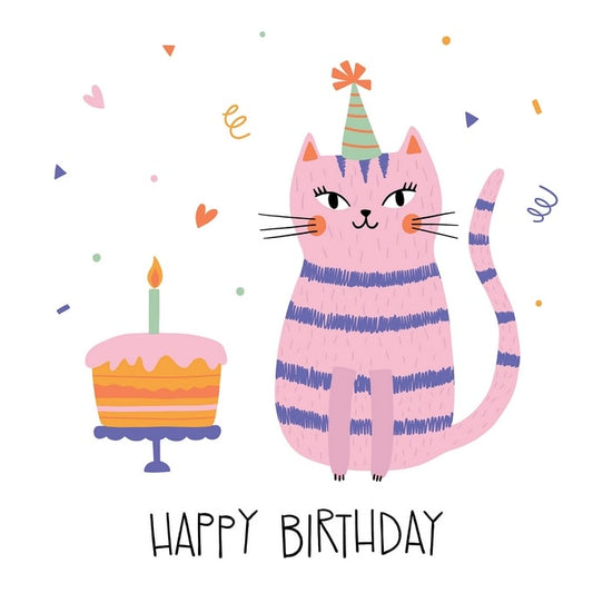 happy birthday postcard