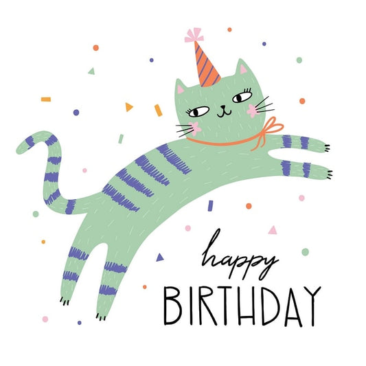 happy birthday postcard