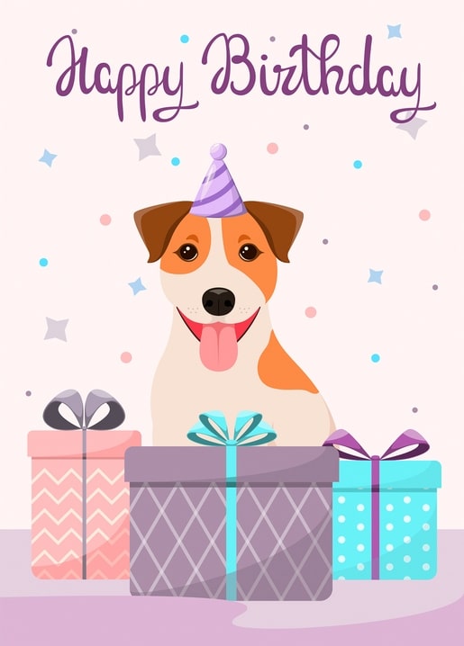 happy birthday postcard