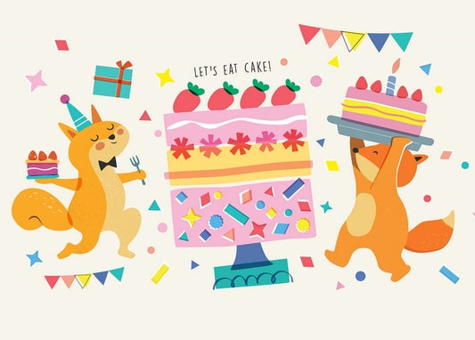 happy birthday postcard