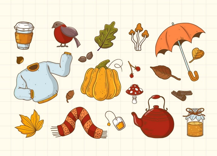 autumn illustrations