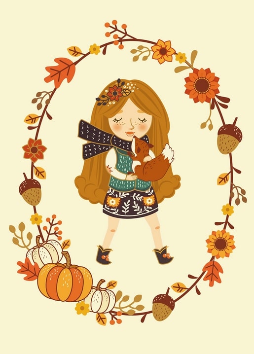 autumn illustrations