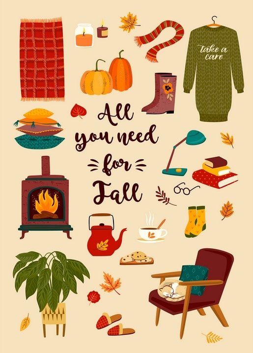 autumn illustrations