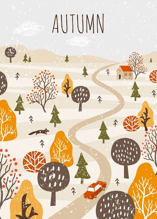 autumn illustrations