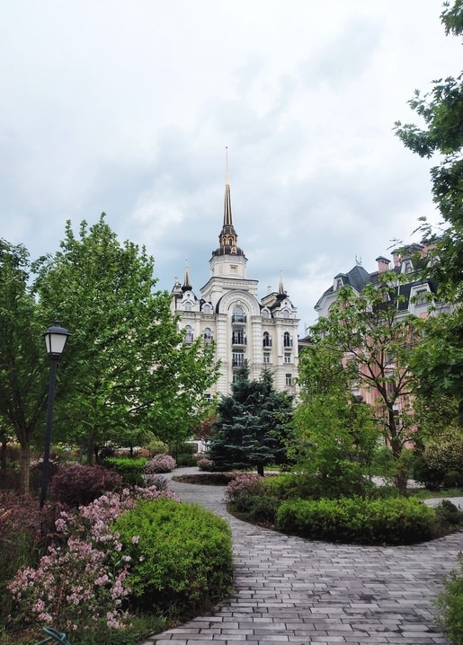 Photographic postcard — Vozdvizhenka, Kyiv. My Kyiv! series by Zolota Ptakha