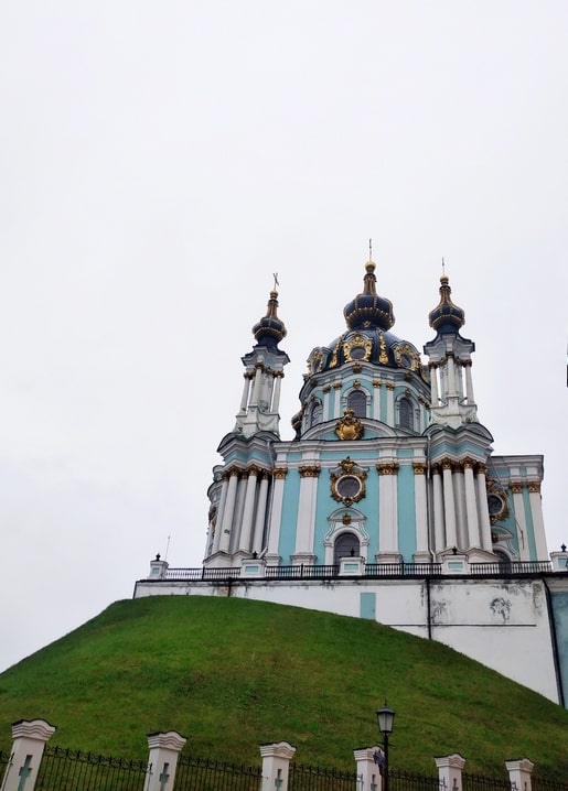 Photographic postcard — Andriivsky Uzviz, Kyiv. My Kyiv! series by Zolota Ptakha