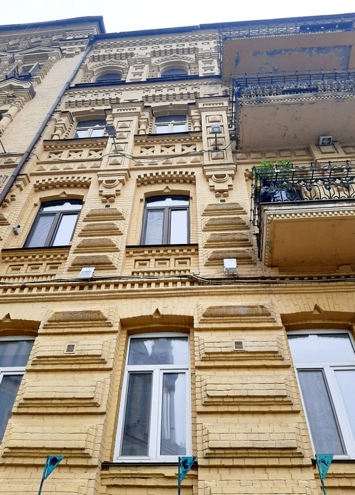 Photographic postcard — House-Terem Slinka, Andriivsky Uzviz, Kyiv. My Kyiv! series by Zolota Ptakha