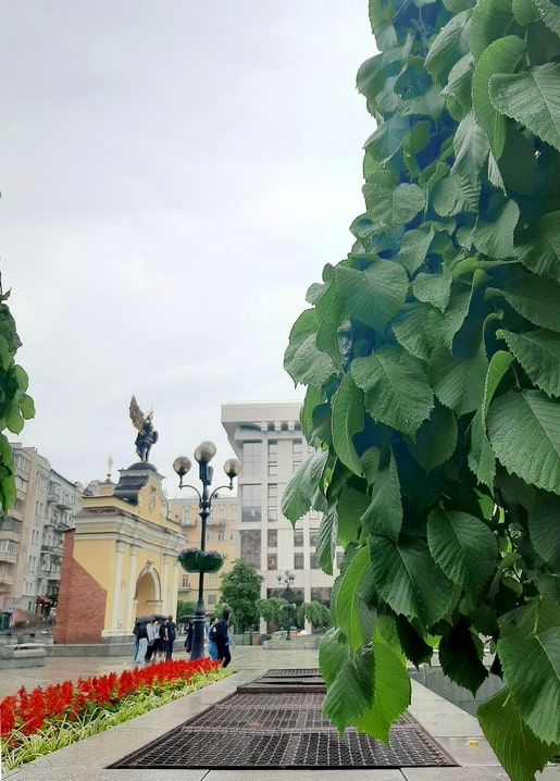 Photographic postcard — Maidan Nezalezhnosti, Kyiv. My Kyiv! series by Zolota Ptakha