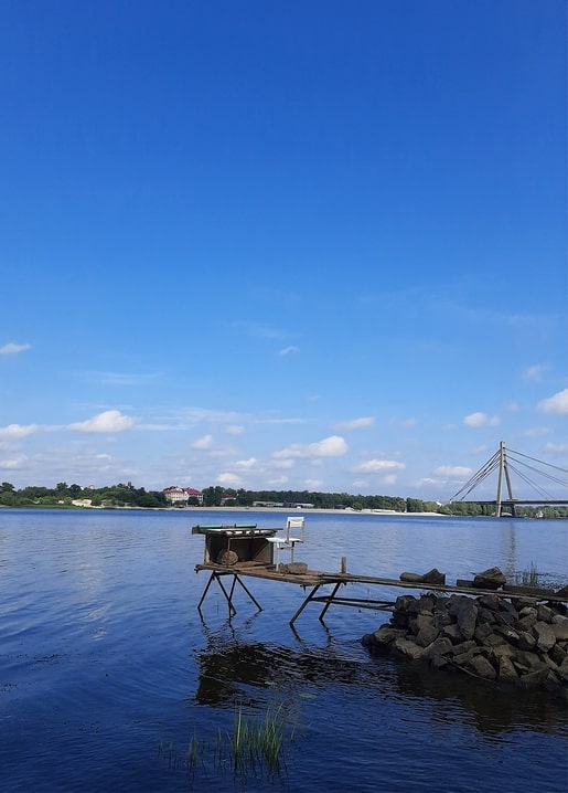 Photographic postcard — Natalka Park, Kyiv. My Kyiv! series by Zolota Ptakha