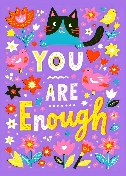 Motivation art card