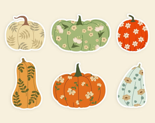 Фігурні листівки "Cute pumpkins"