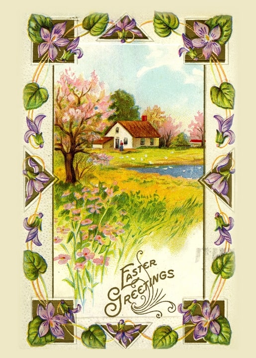 Vintage easter